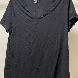 Felina Black V Neck